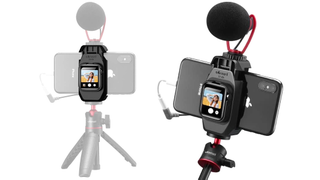 Fine, This Smartphone Mount That Turns an Apple Watch Into a Viewfinder for Selfies Is Pretty Clever